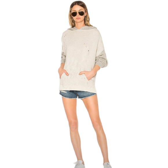 RAG & BONE W1907K273JON cut off  distressed jean shorts in Johny sz 26 - Picture 4 of 16